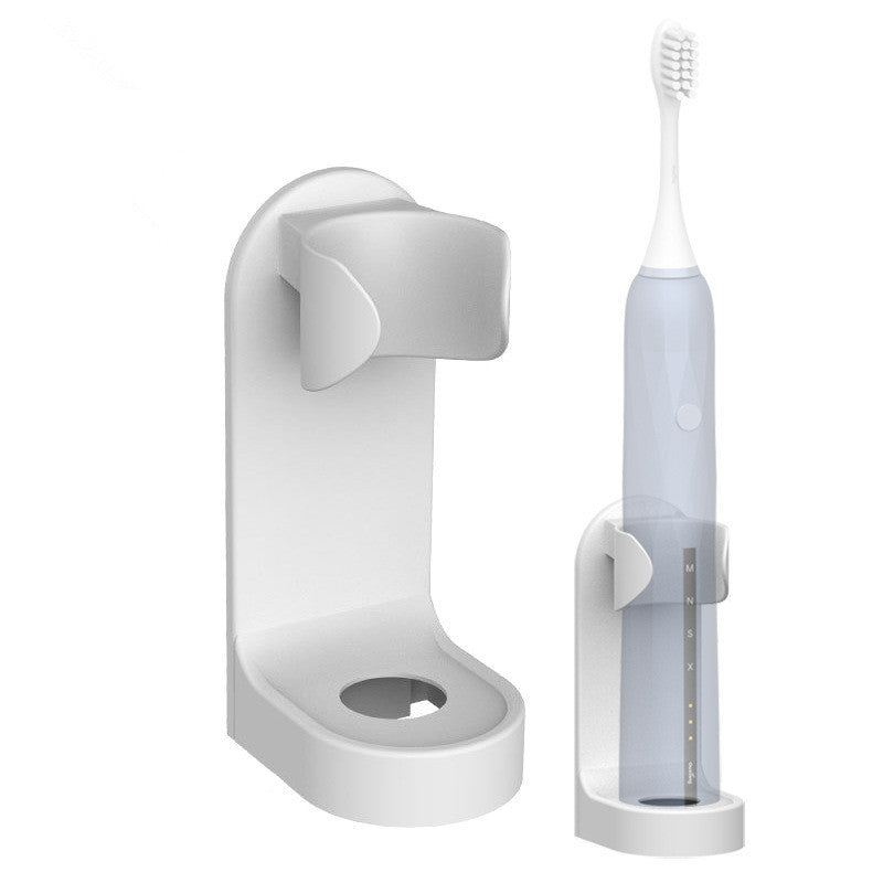 Adhesive Electric Toothbrush Holder Wall Mounted Tooth Brush Organizer 2/4 Pack (ABS Plastic)