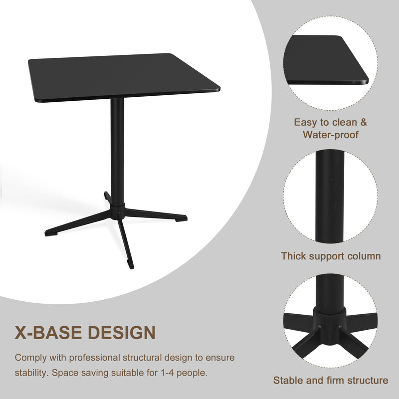 Modern Dining Table, Thickness MDF top  kitchen bar Table，Mid-Century modern dinning Table for Kitchen Dining Room & Living Room.