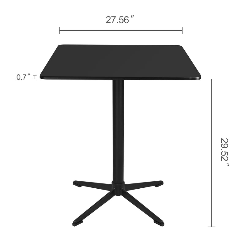 Modern Dining Table, Thickness MDF top  kitchen bar Table，Mid-Century modern dinning Table for Kitchen Dining Room & Living Room.