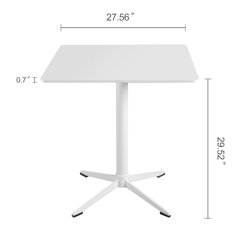 Modern Dining Table, Thickness MDF top  kitchen bar Table，Mid-Century modern dinning Table for Kitchen Dining Room & Living Room.