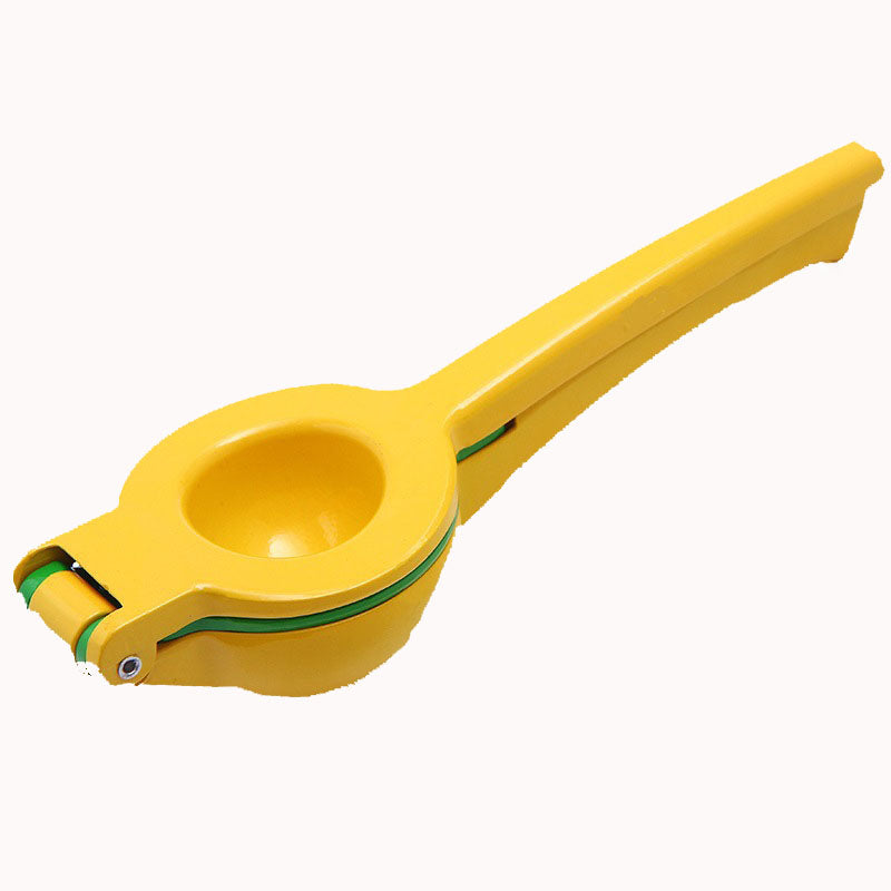 2 in 1 Double Layers Lemon Squeezer, Orange Juicer Squeezer, Easy to Operate Manual Juicer, Yellow