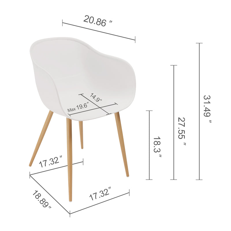 Mid Century Modern PP dining chair, kitchen & Dining Room Chairs, Kitchen Chairs for Dining Room