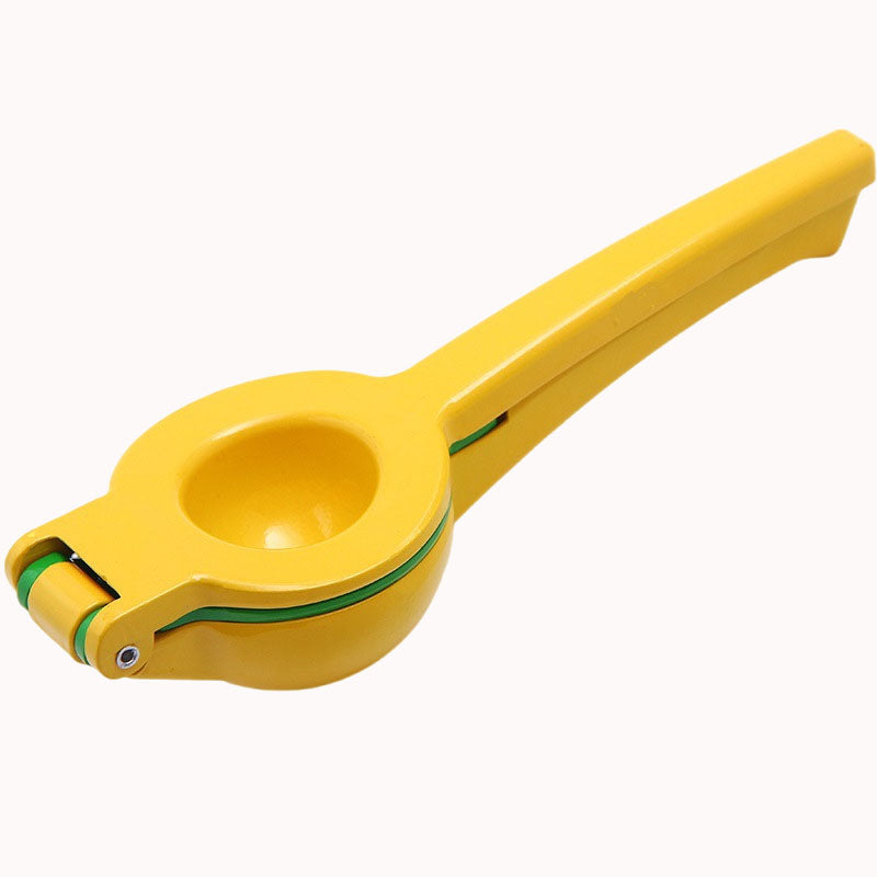 2 in 1 Double Layers Lemon Squeezer, Orange Juicer Squeezer, Easy to Operate Manual Juicer, Yellow