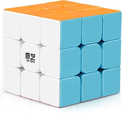 Qiyi 3x3 Speed Cube Stickerless Cube 3x3x3 Magic Puzzle Toys Educational Gifts for Kids