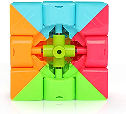 Qiyi 3x3 Speed Cube Stickerless Cube 3x3x3 Magic Puzzle Toys Educational Gifts for Kids