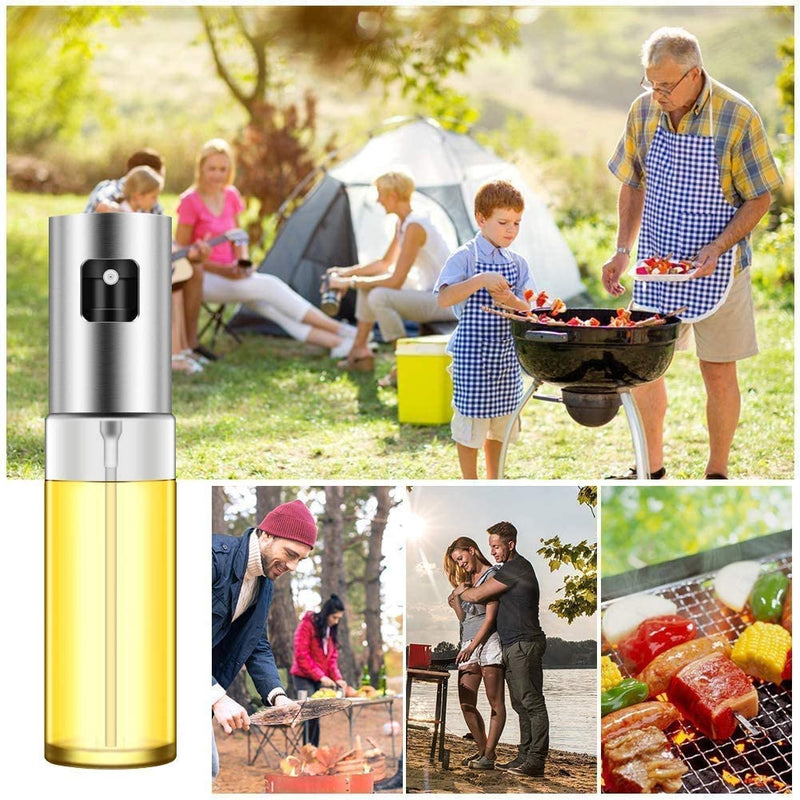 Oil Sprayer for Cooking, Olive Oil Sprayer Mister, 100ml Olive Oil Spray Bottle, Olive Oil Spray for Salad, BBQ, Kitchen Baking, Roasting