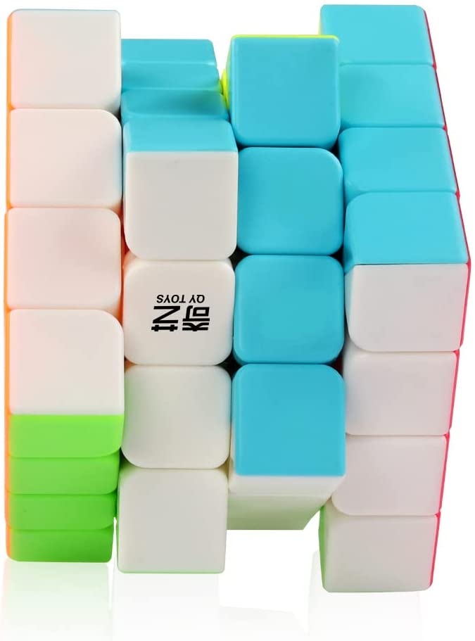 Qiyi 4x4 Speed Cube Stickerless Cube 4x4x4 Magic Puzzle Toys Educational Gifts for Kids