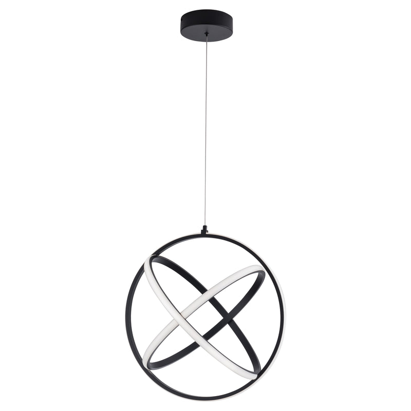 Modern LED Pendant Lights, Contemporary Dimmable Chandeliers, Adjustable Circle 3 Rings Ceiling light Fixture, Creative 4500K Pendant Light for Dining Room Living room Bedroom Kitchen Island Hall