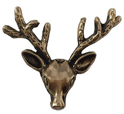 Men's Deer Reindeer Buck Head Lapel brooch Pin for Formal Wear