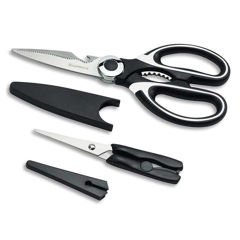 Sharp Kitchen Shears, kitchen Scissors with Cover, Heavy Duty