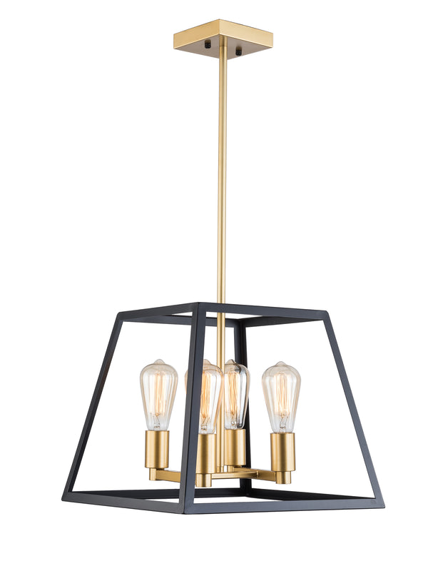 Gladdings 4 - Light Lantern Geometric Chandelier