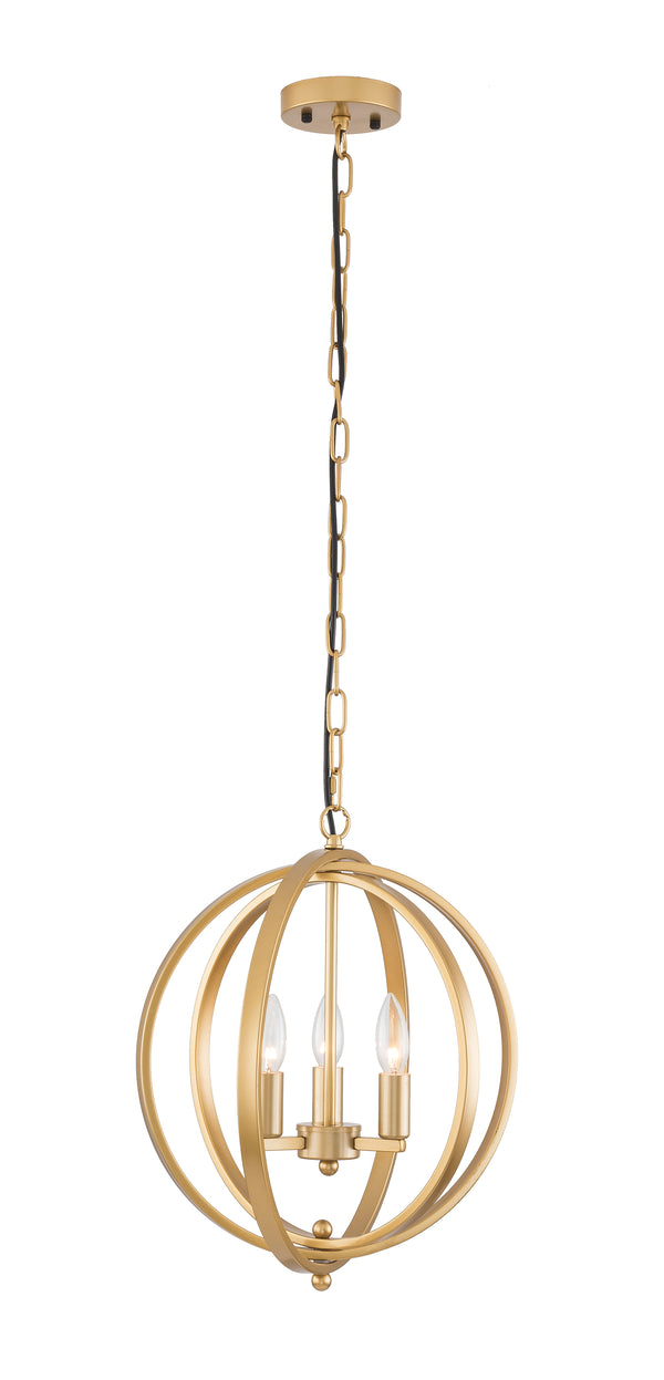 Elizabete 3 - Light Lantern Sphere Chandelier