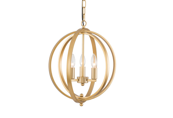 Elizabete 3 - Light Lantern Sphere Chandelier