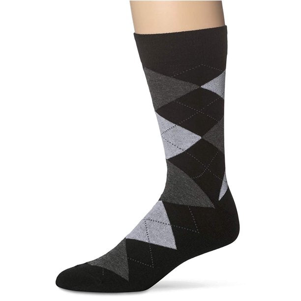 Men's Socks,Dress Socks ,Classic Dress Socks Black (5 Pack)