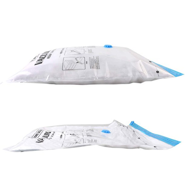 Vacuum Storage Bags Save up to 85% of Original Space,Space Saver Bag with Free Hand Pump for Travel(6 x Jumbo Size)