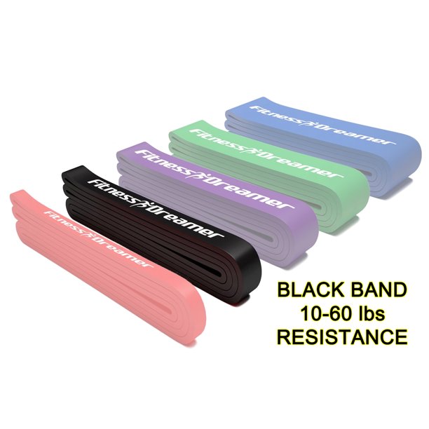 Fitness Dreamer Resistance Bands, Exercise Loop Bands and Workout Bands Set of 5, 41-inch Fitness Bands for Training or Physical Therapy-Improve Mobility and Strength&nbsp