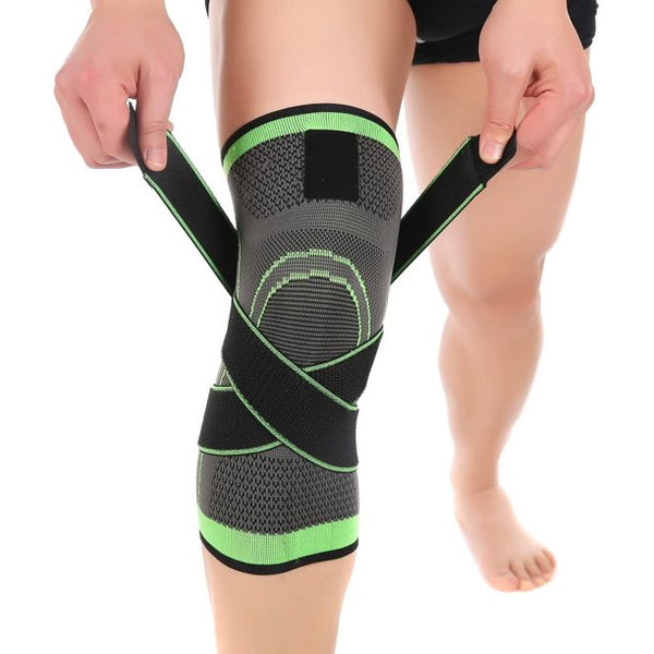 Fitness Dreamer 3D Knee Brace, Compression Knee Sleeve Sports Knee Pads with Men and Women for Joint Pain and Arthritis Relief, Provide Extra Support for Your Sports