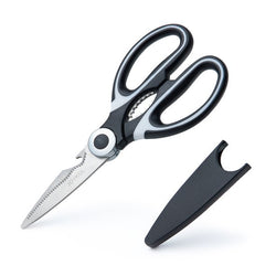 Heavy Duty Stainless Steel Multi-purpose Kitchen Scissors cut chicken small  bone