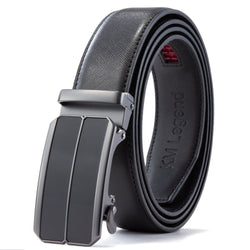 Men's Belt, KM Legend Leather Ratchet Dress Belt for Men, Jeans Belt w – US  Home Goods
