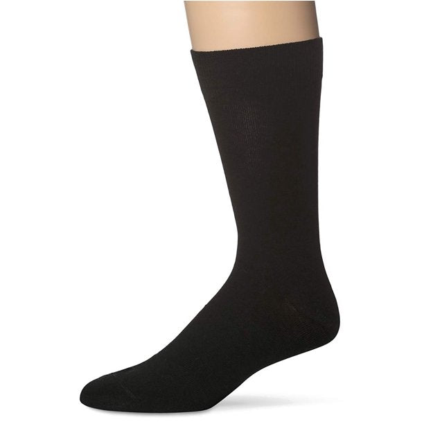 Men's Socks,Dress Socks ,Classic Dress Socks Black (5 Pack)