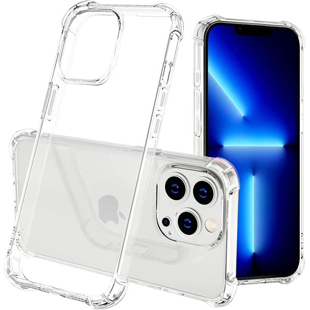 KALMORE iPhone 11 Pro Max Case, Crystal Clear Anti-Scratch Shock Absorption Phone Case Cover with 4 Corners Protection, Soft TPU Slim Case for Apple iPhone 11
