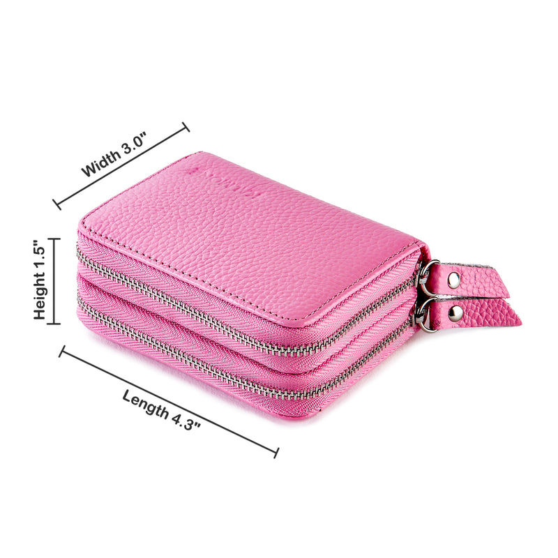 Women's Wallets Leather Wallets for Women Rfid Secure Card Wallet Small Purse